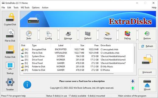 ExtraDisks Home v23.3.1  096843807846cfc9a35a46334f6ce812