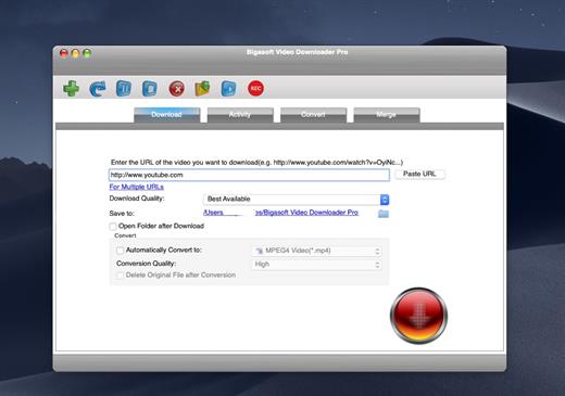 Bigasoft Video Downloader Pro 3.25.5.8463 OS X 0c740fd5918e8d3236bc63d57cc60184