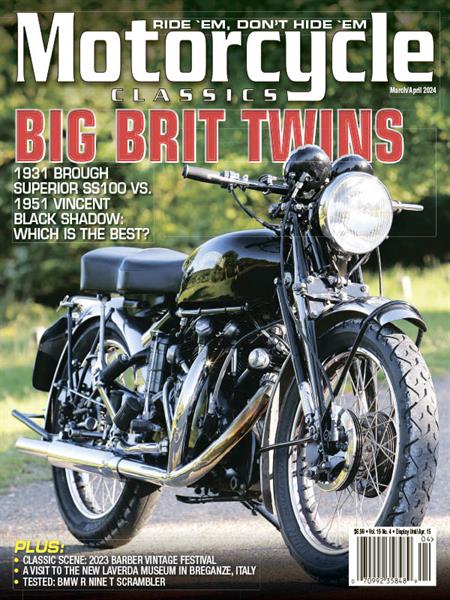 Motorcycle Classics - March/April 2024