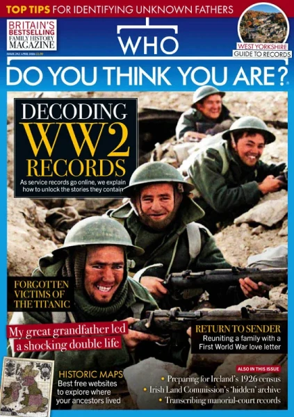 Who Do You Think You Are? - April 2026