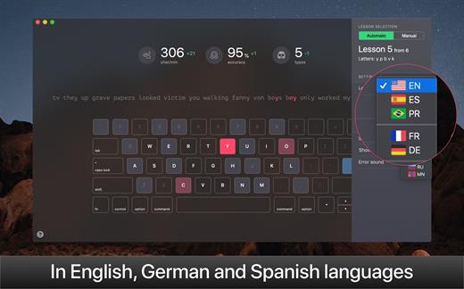 KeyKey — Typing Practice 2.9.3 macOS  5a2acbbfed2c03b87c0afb84eef2ef83