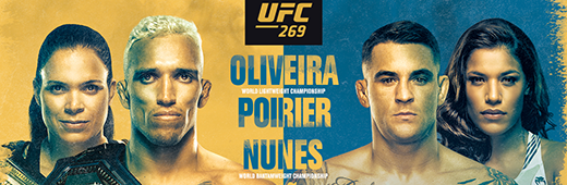 UFC 269 PPV Oliveira vs Poirier