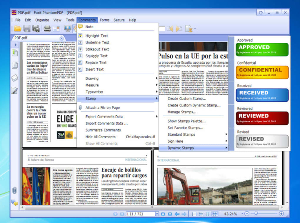 Foxit advanced editor