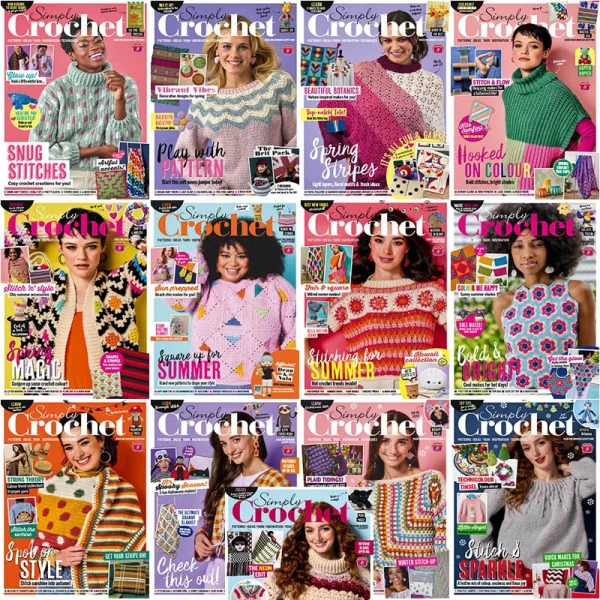 Simply Crochet - 2025 Full Year