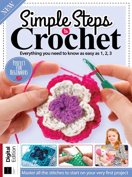 Simple Steps to Crochet - 13th Edition 2024