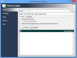 CodeLine FileToFolder 6.2.1.0 C841c6c01b2617cfd68487319662d622