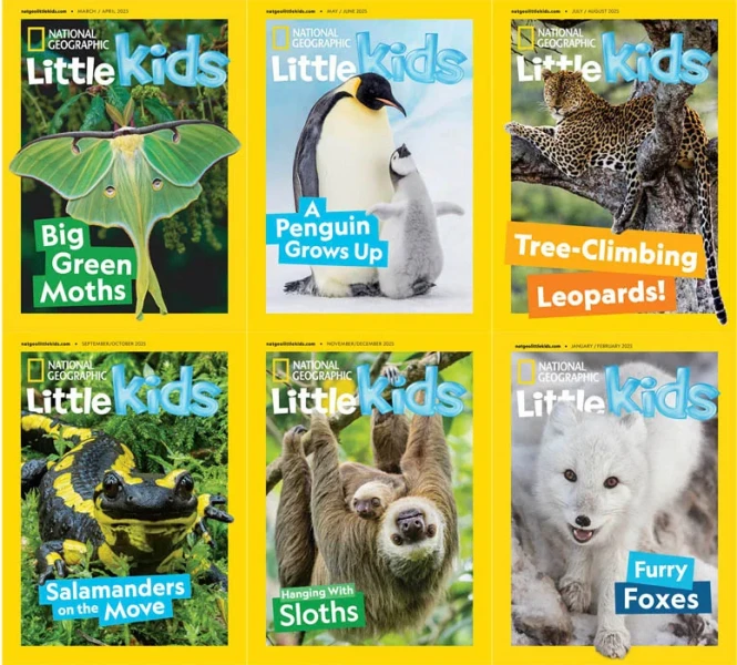 National Geographic Little Kids - 2025 Full Year